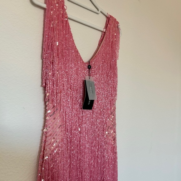 Nadine Merabi Sadie Dress Pink NWT - Picture 9 of 11